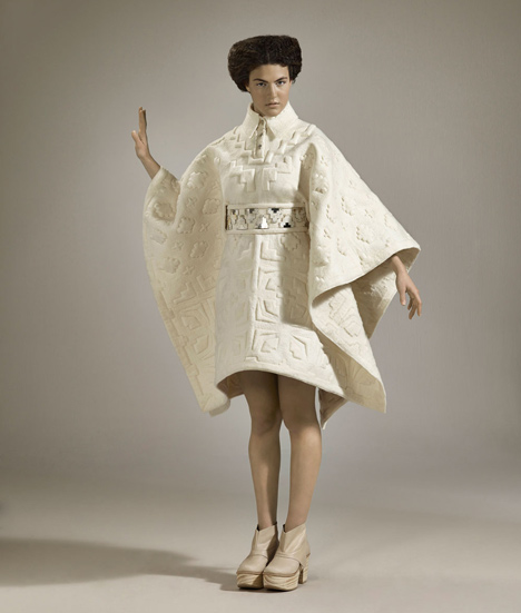 Fashion collection woven from Uruguayan wool by Mercedes Arocena and Lucia Benitez