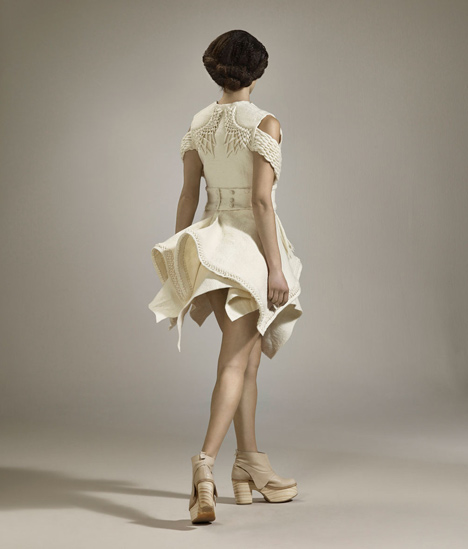 Fashion collection woven from Uruguayan wool by Mercedes Arocena and Lucia Benitez