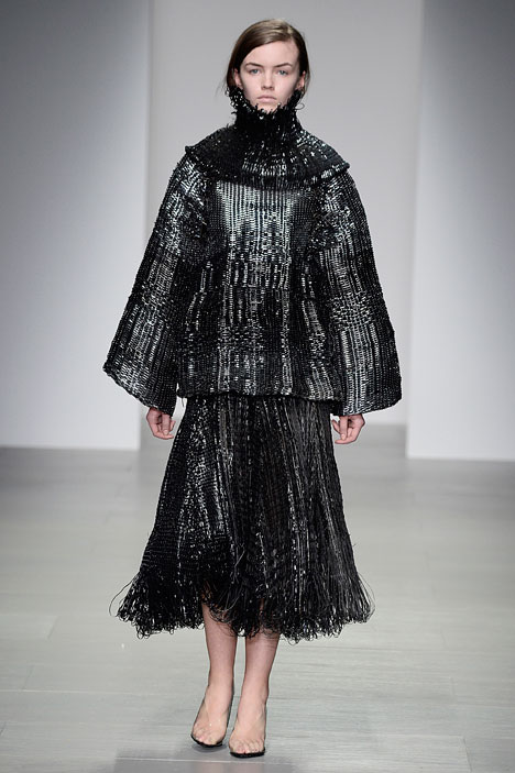 Graham Fan Central Saint Martins graduate collection 2014