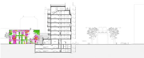 Périphériques upgrades Paris plot with contrasting apartment blocks and a colourful kindergarten