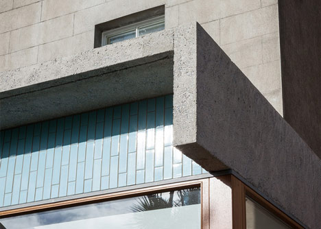House extension by GKMP Architects includes a wooden window seat