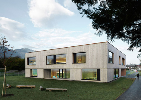 Kindergarten Susi-Weigel by Bernardo Bader Architects