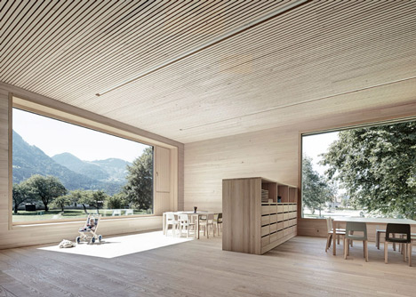 Kindergarten Susi-Weigel by Bernardo Bader Architects