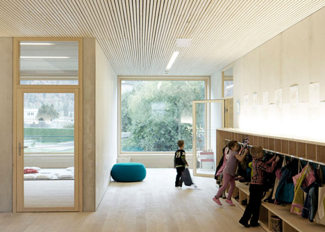 Kindergarten Susi-Weigel by Bernardo Bader Architects