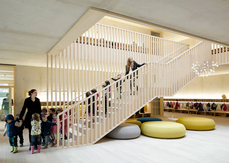 Kindergarten Susi-Weigel by Bernardo Bader Architects