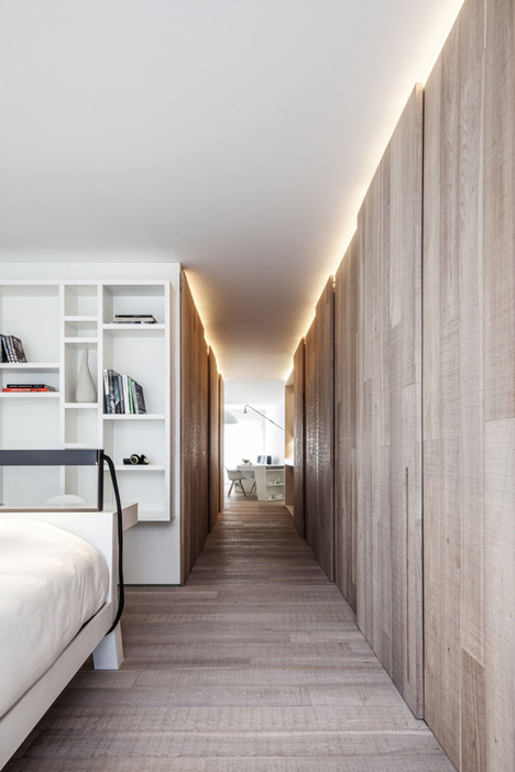 Loft MM by C.T. Architects designed as an accessible home for a wheelchair user