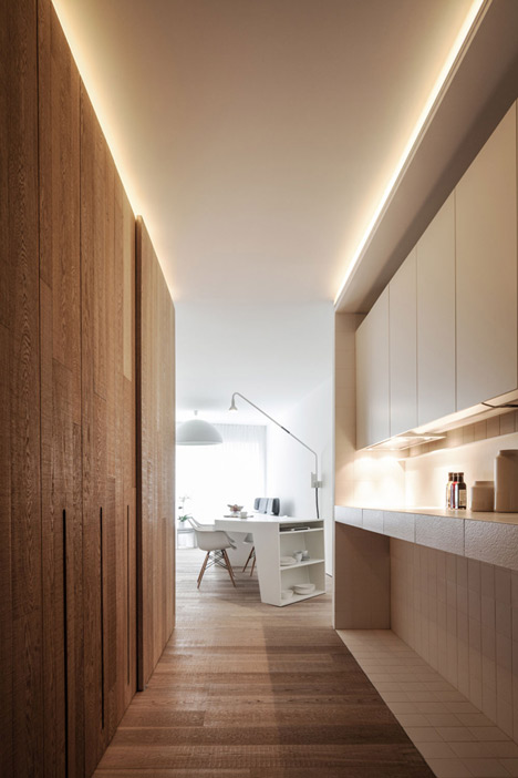 Loft MM by C.T. Architects designed as an accessible home for a wheelchair user