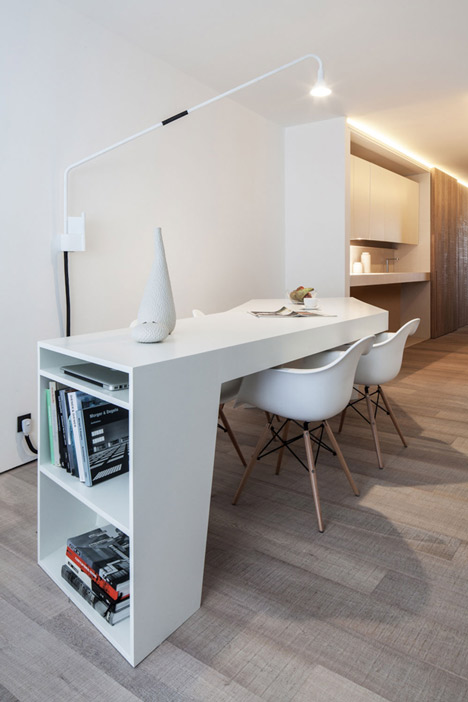Loft MM by C.T. Architects designed as an accessible home for a wheelchair user