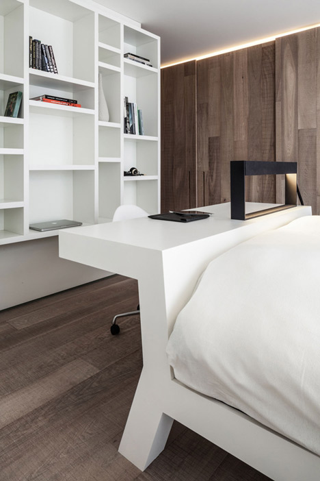 Loft MM by C.T. Architects designed as an accessible home for a wheelchair user