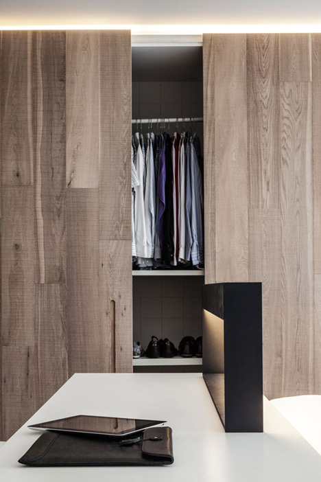 Loft MM by C.T. Architects designed as an accessible home for a wheelchair user