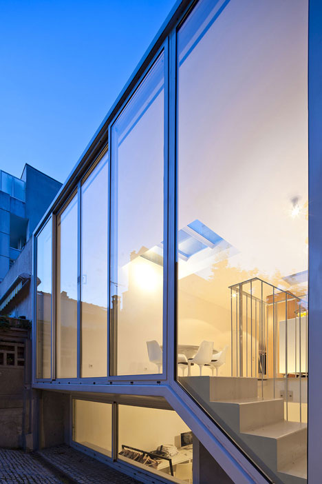 Maison a Vincennes by Atelier Zundel Cristea features glass-walled extension