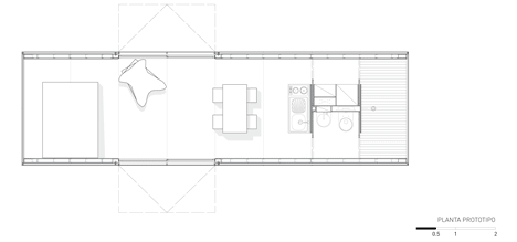 Minimod modular mobile home by MAPA Architects