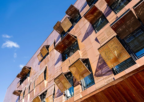 Music conservatory in Paris with cantilevered studios by Basalt Architecture