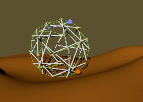 NASAs new robot is designed to bounce and roll across rough terrain
