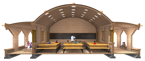 Primary school Tanouan Ibin in Mali by Levs Architecten