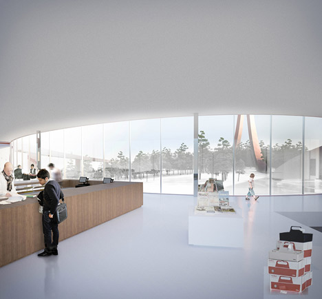 Ribbon-like design wins competition for a broadcast tower and visitor centre in Turkey