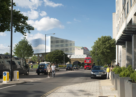 Shell Centre Pavilion by Marks Barfield