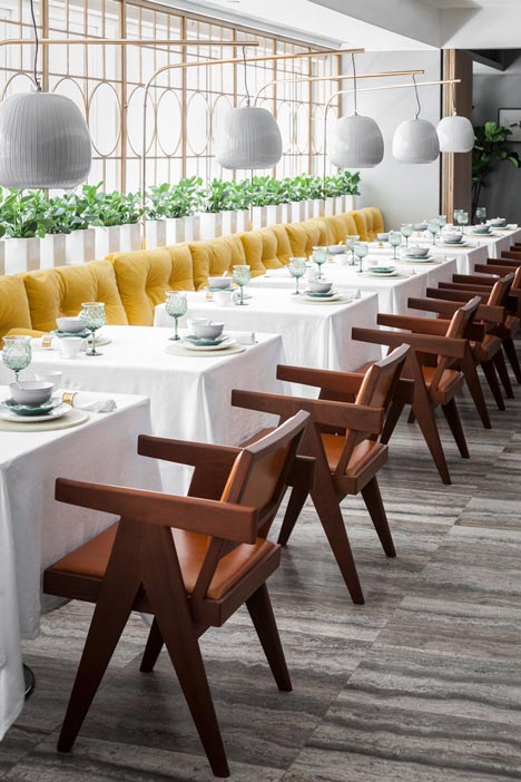 Studioilse creates restaurant interior with secluded garden in central Hong Kong