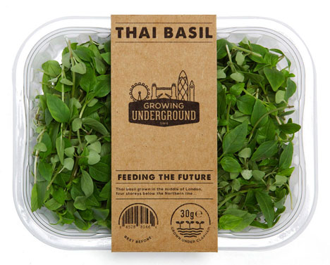 Underground farm built in tunnels 12 storeys beneath London