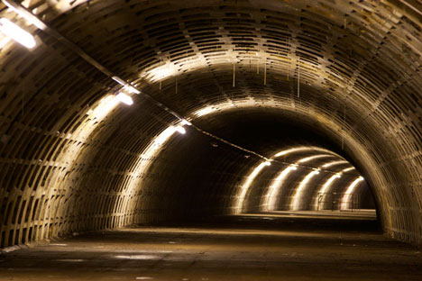 Underground farm built in tunnels 12 storeys beneath London