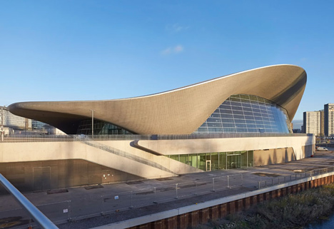 Zaha Hadid's Olympic aquatics centre due to open in its completed form