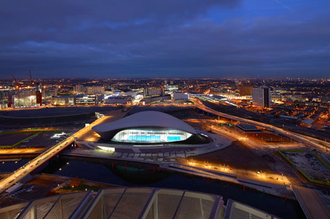 Zaha Hadid's Olympic aquatics centre due to open in its completed form