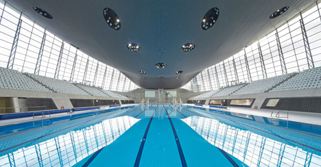 Zaha Hadid's Olympic aquatics centre due to open in its completed form