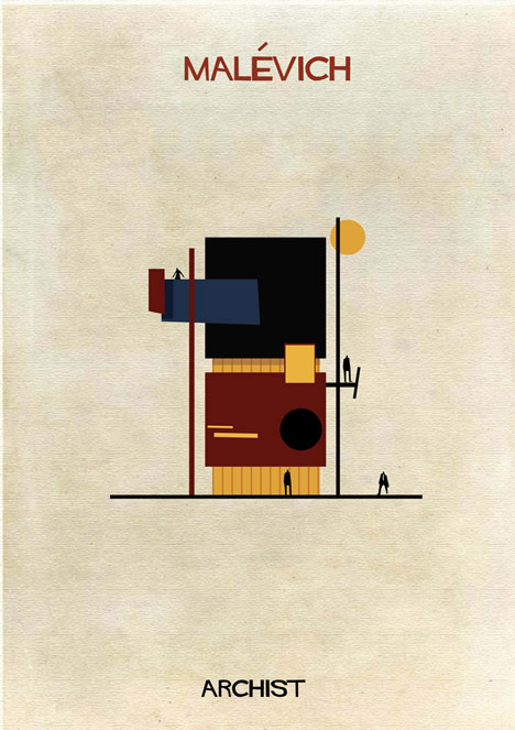 Art meets architecture in Federico Babinas Archist Series