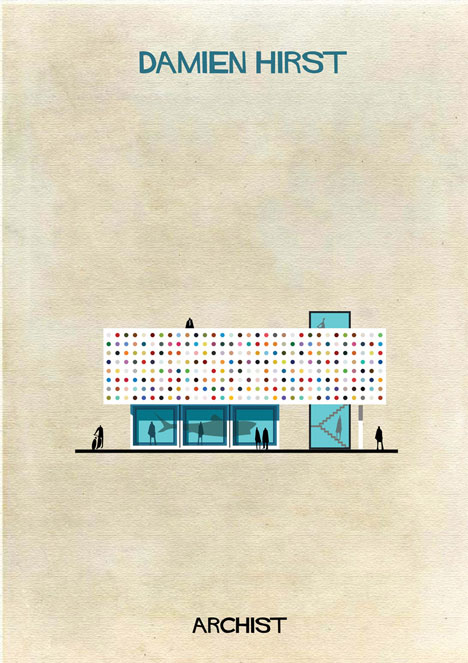 Art meets architecture in Federico Babinas Archist Series
