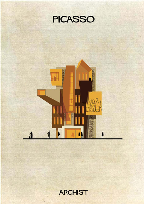 Art meets architecture in Federico Babinas Archist Series