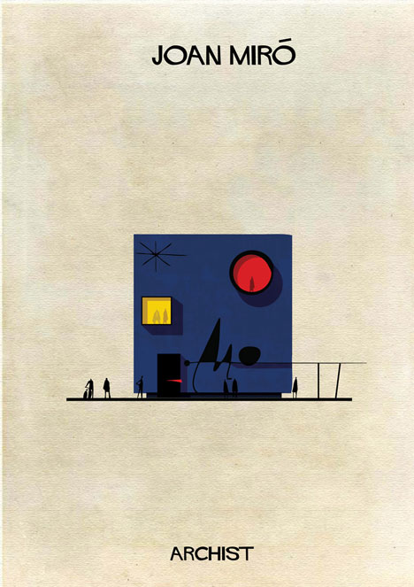 Art meets architecture in Federico Babinas Archist Series