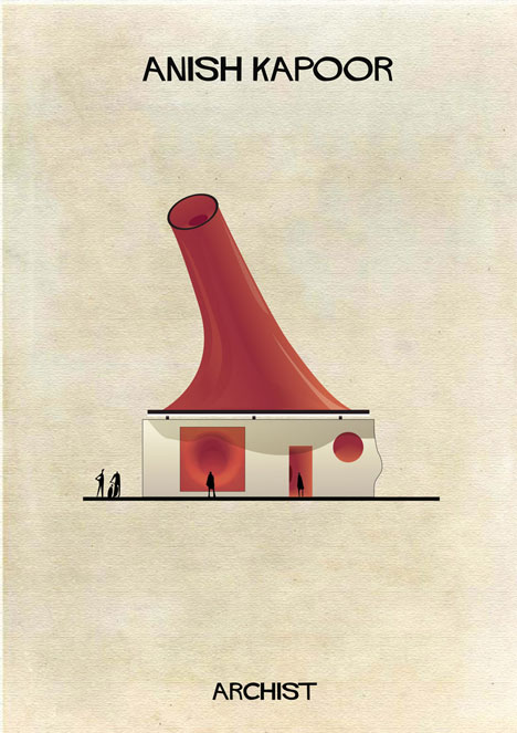 Art meets architecture in Federico Babinas Archist Series
