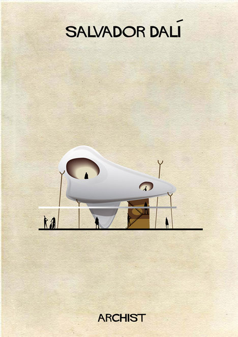 Art meets architecture in Federico Babinas Archist Series