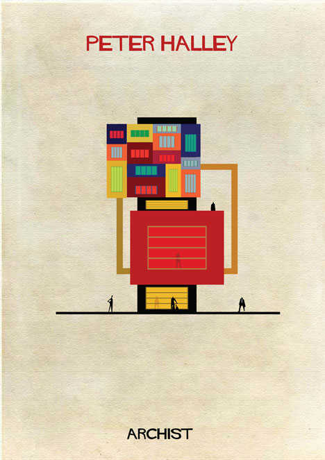 Art meets architecture in Federico Babinas Archist Series