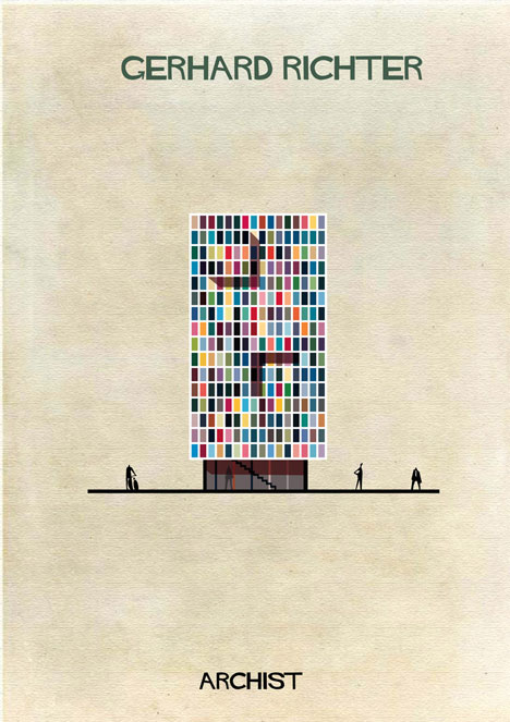 Art meets architecture in Federico Babinas Archist Series
