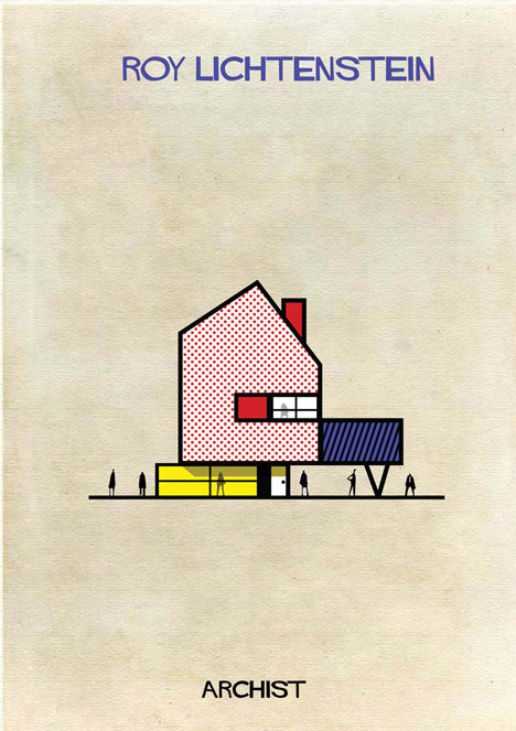 Art meets architecture in Federico Babinas Archist Series