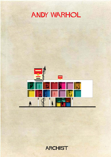 Art meets architecture in Federico Babinas Archist Series