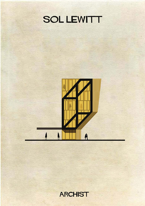 Art meets architecture in Federico Babinas Archist Series
