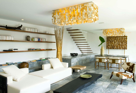 Bamboo clad house in the Philippines by Atelier Sacha Cotture