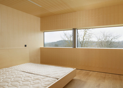 Black Barn by Arhitektura d.o.o. provides panoramic views of the Slovenian countryside