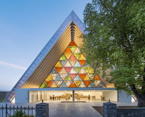 Cardboard Cathedral by Shigeru Ban