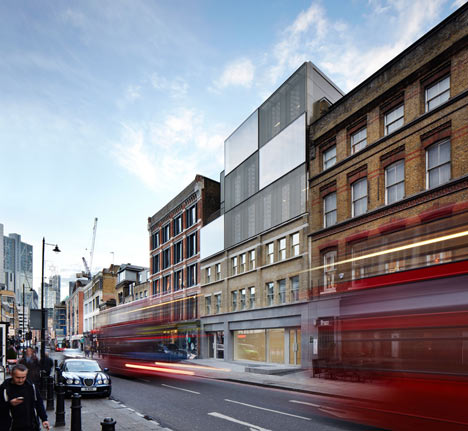 Curtain Road extension by Duggan Morris Architects