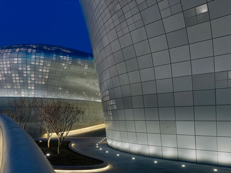 Dongdaemun Design Park and Plaza by Zaha Hadid