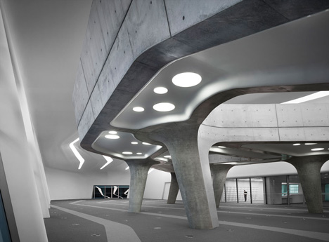 Dongdaemun Design Park and Plaza by Zaha Hadid