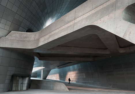 Dongdaemun Design Park and Plaza by Zaha Hadid