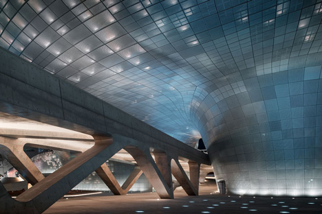 Dongdaemun Design Park and Plaza by Zaha Hadid