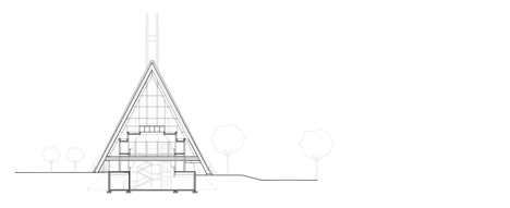 Section of Lofty church in Quebec transformed into a library by Dan Hanganu and Cote Leahy Cardas