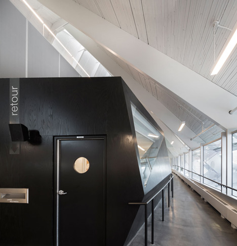 Lofty church in Quebec transformed into a library by Dan Hanganu and Cote Leahy Cardas