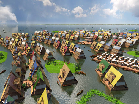 NLE's floating school casts anchor in Lagos Lagoon