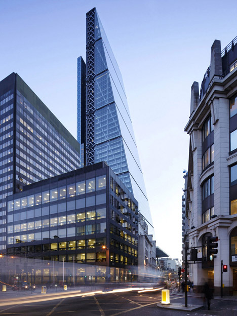 New photographs show Rogers Leadenhall Building nearing completion